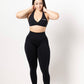 Onyx Black Scrunch Legging