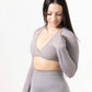 Cloud Grey Long Sleeve Pump Cover