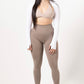 Smokey Nude Scrunch Legging