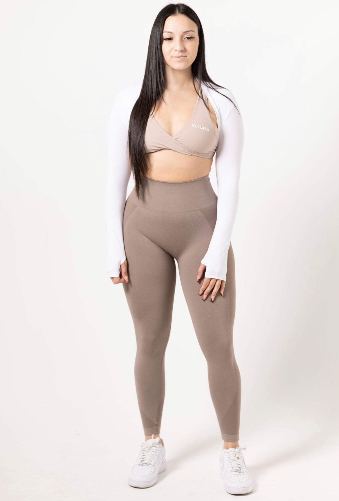 Smokey Nude Scrunch Legging