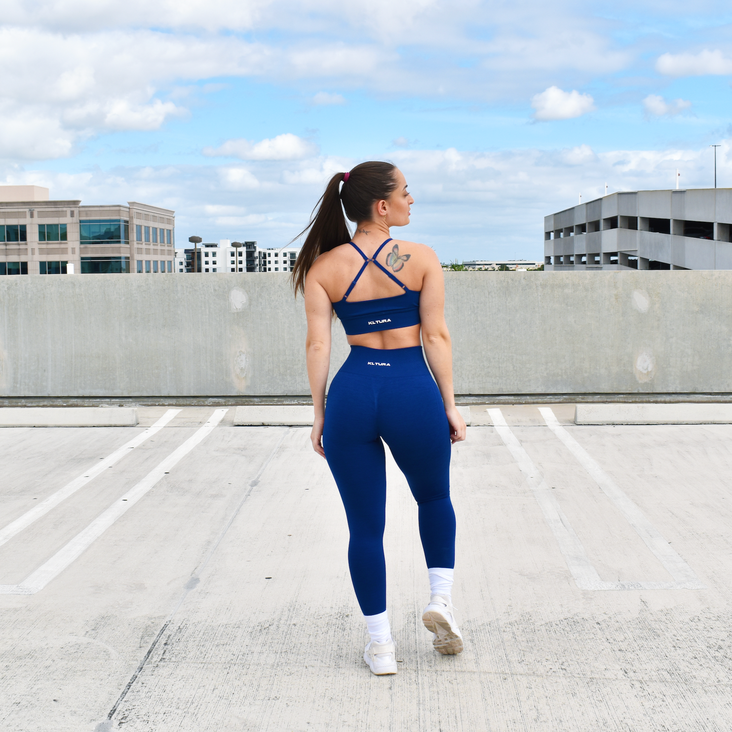 Persian Blue Elevate Sports Bra